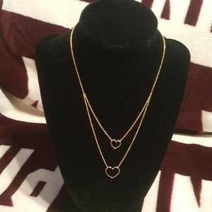 ✔✔SOLD✔✔double later necklace k18